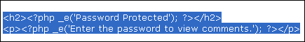 password-protected